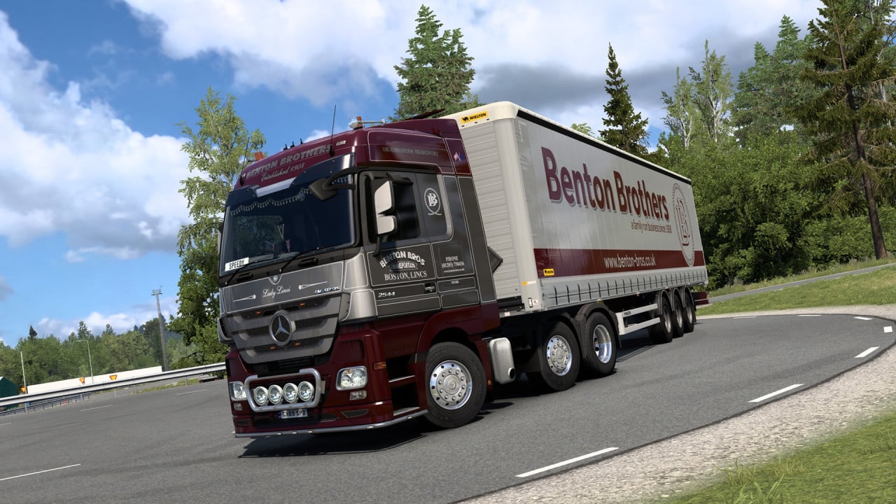 Benton Brothersx - Mercedes MP3 & Wielton Trailer