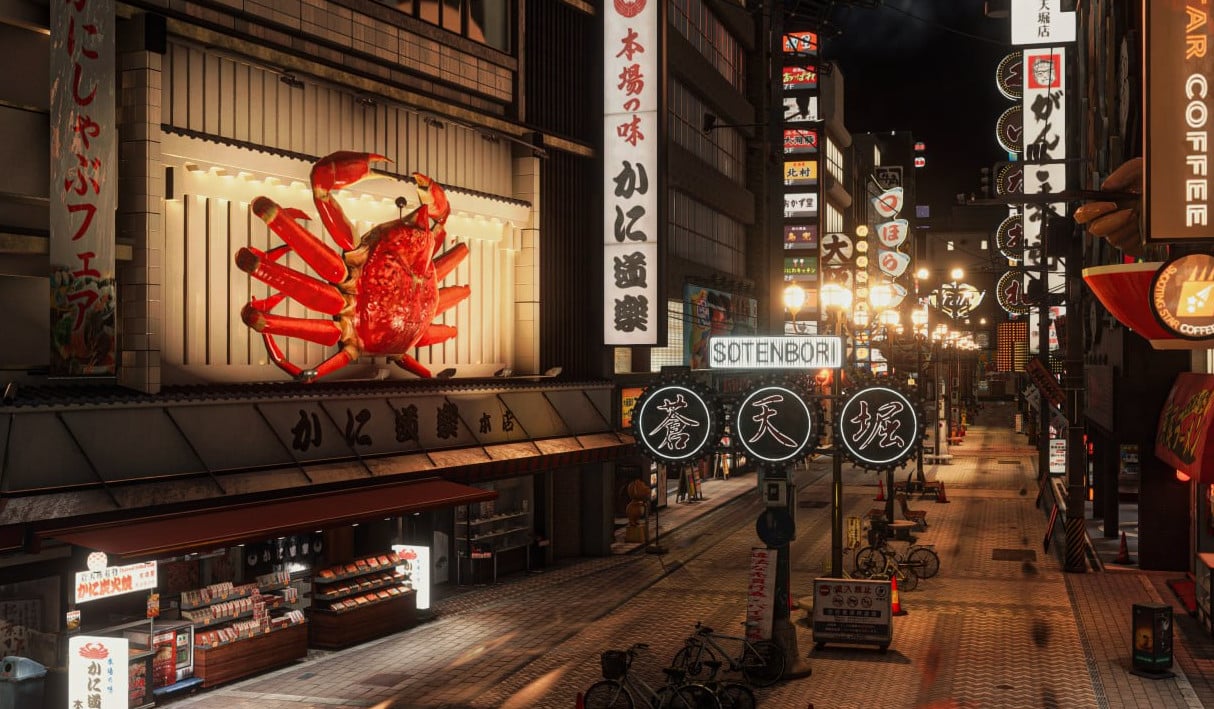 Sotenbori, Osaka (Yakuza Like A Dragon)