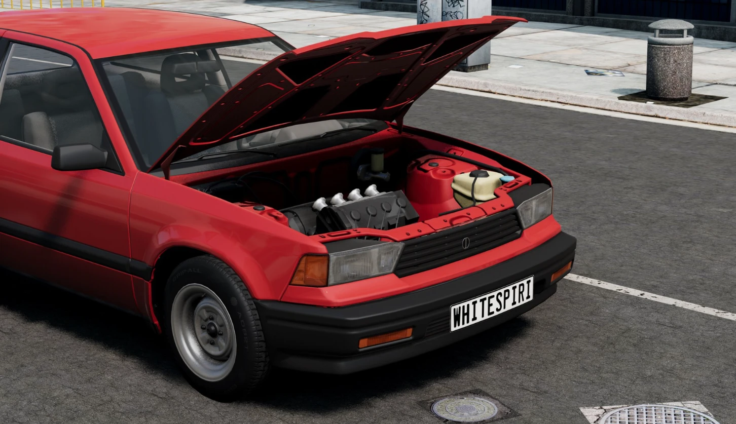 Yamaha YZF-R1 Engine to Covet 1.7 - BeamNG.drive