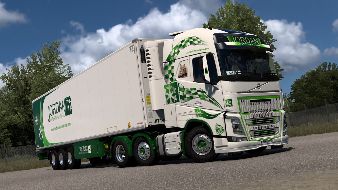 Jordan International - Volvo FH4 & Schmitz SKO