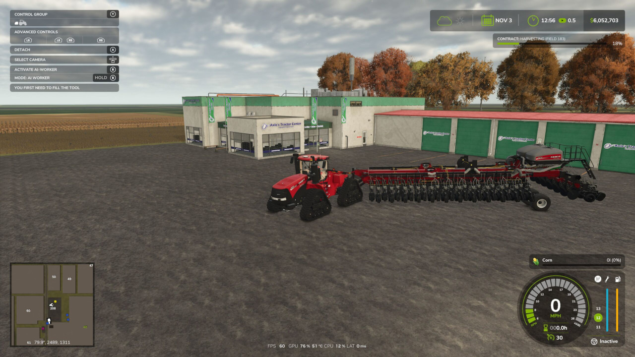 Case FastRiser 6161 Planter
