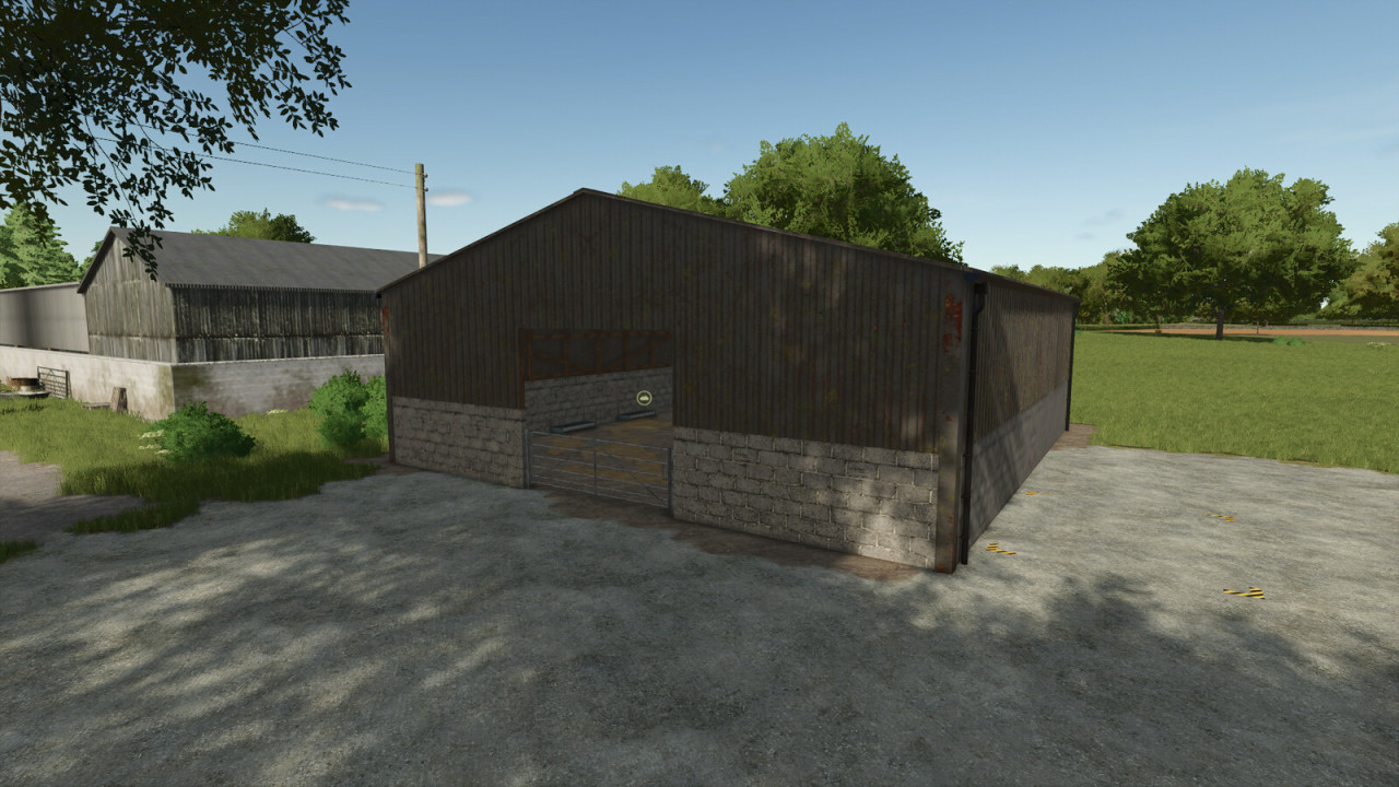 UK Indoor Sheep Barn