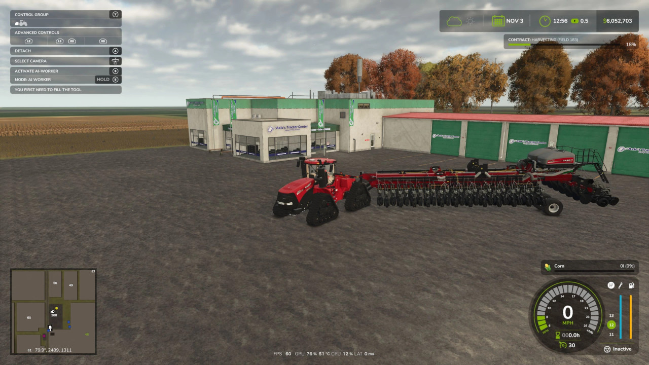Case FastRiser 6161 Planter