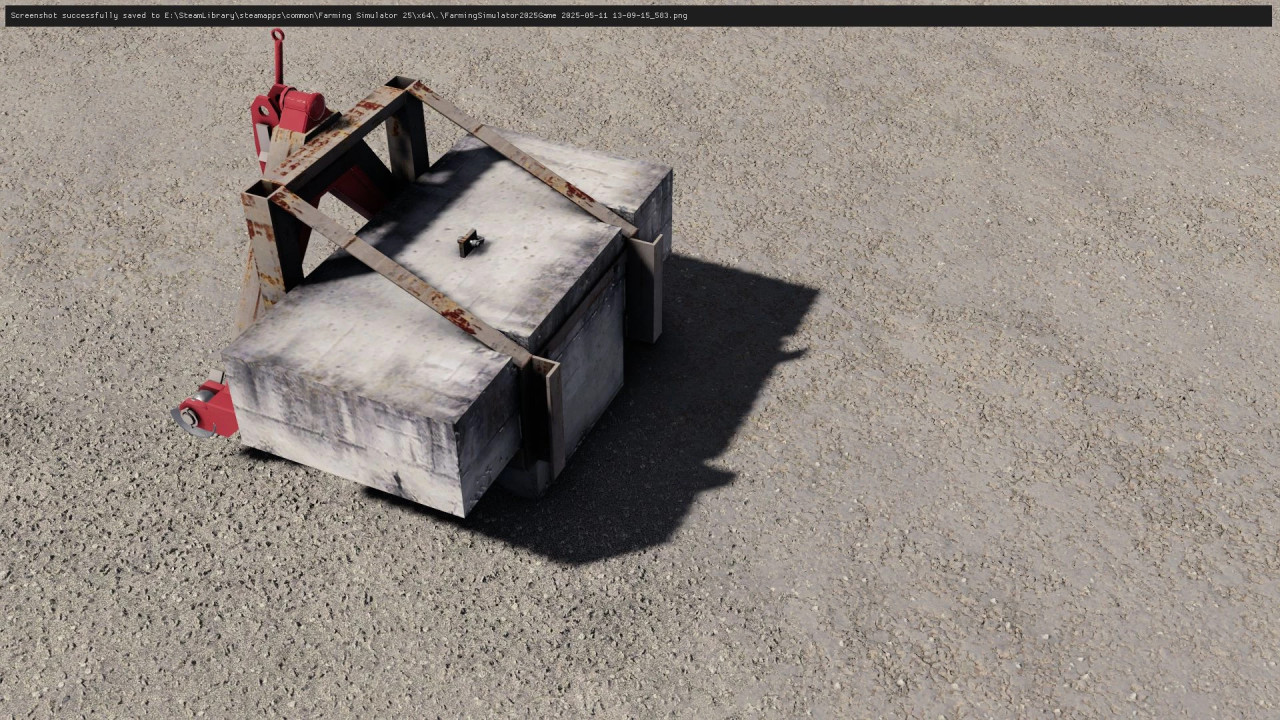 Home Made Concrete Weight