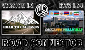 Road to Caucasus + Caucasus Dream Map