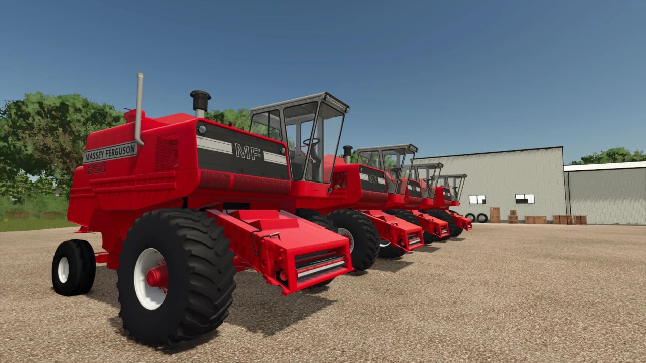 Massey Ferguson 8X0 Combines Overhauled