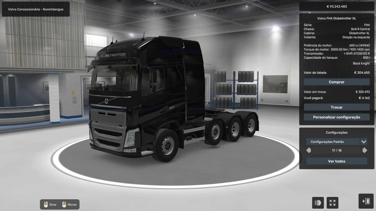 ENGINE D17 600 HP VOLVO FH16 2012 04 05 2025