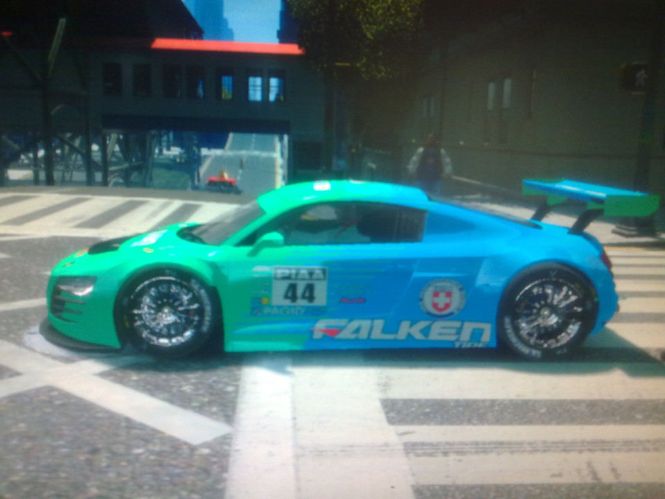 Audi R8 LMS Falken Skin