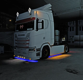 Neon Blue Scania S 1.54 thumbnail 7
