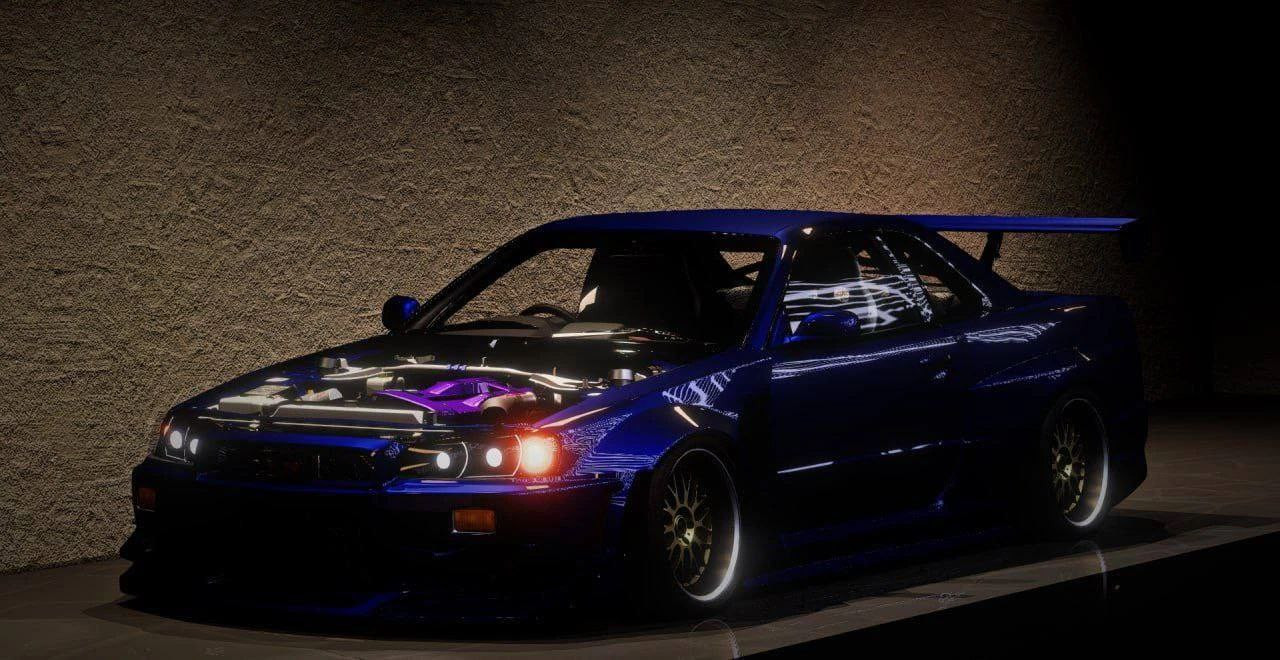 NISSAN SKYLINE R34 HIGH QUALITY
