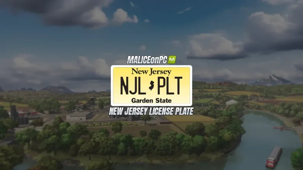 New Jersey License Plate