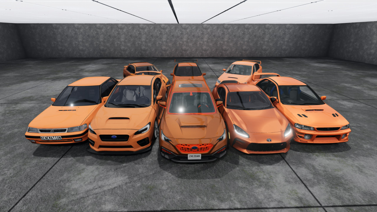 High Quality Subaru Vehicle Pack!