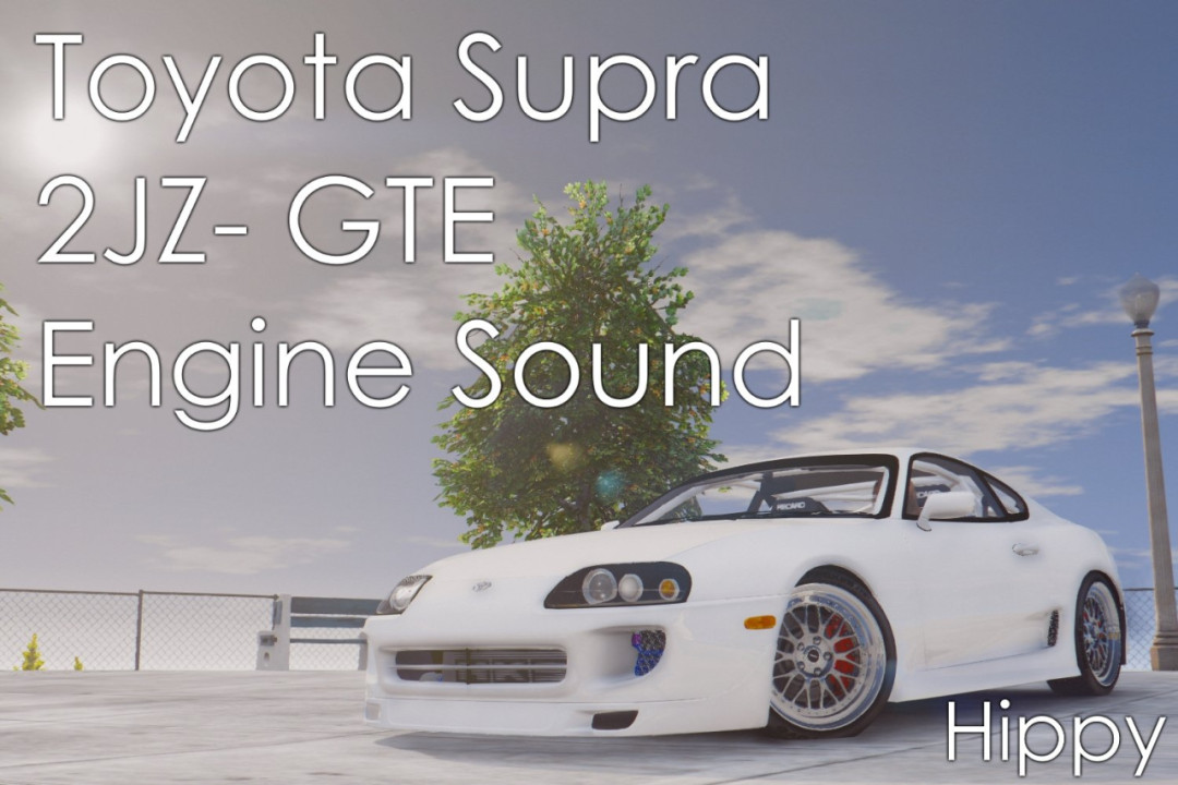 Toyota Supra 2JZ-GTE Engine Sound