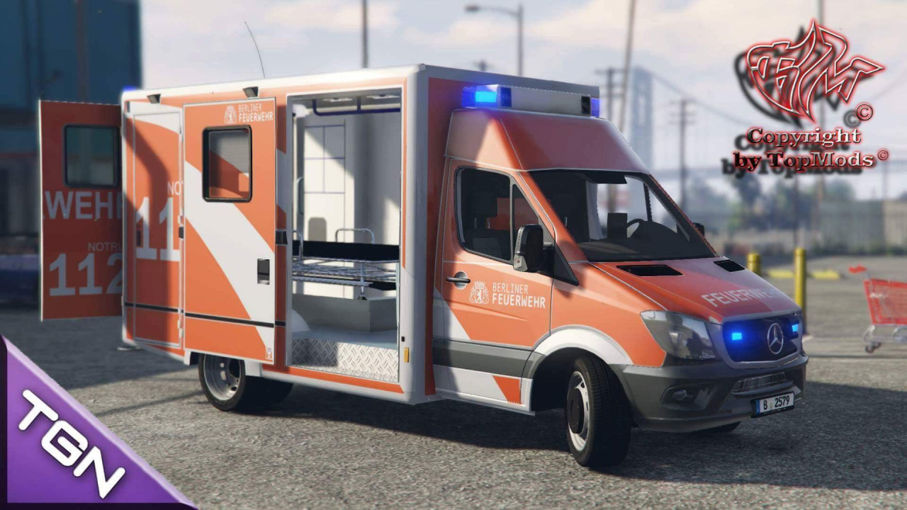 Mercedes Benz Sprinter facelift Berliner Feuerwehr