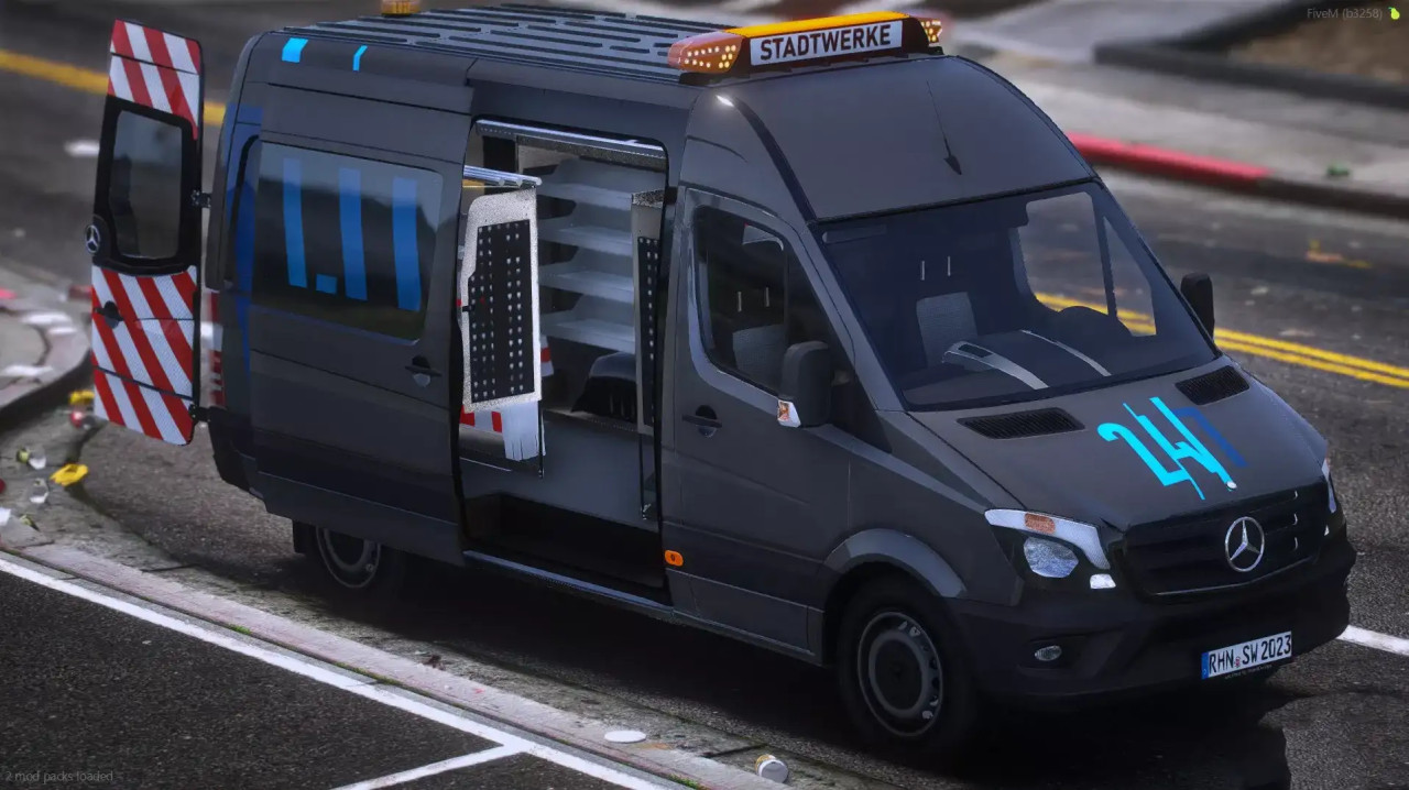 2016 Mercedes-Benz Sprinter Fiktiver Stadtwerke