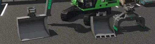 Egli shovel + OilQuick tiltrotator