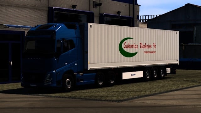 Sakarias nesheim transport Volvo+trailer paintjob