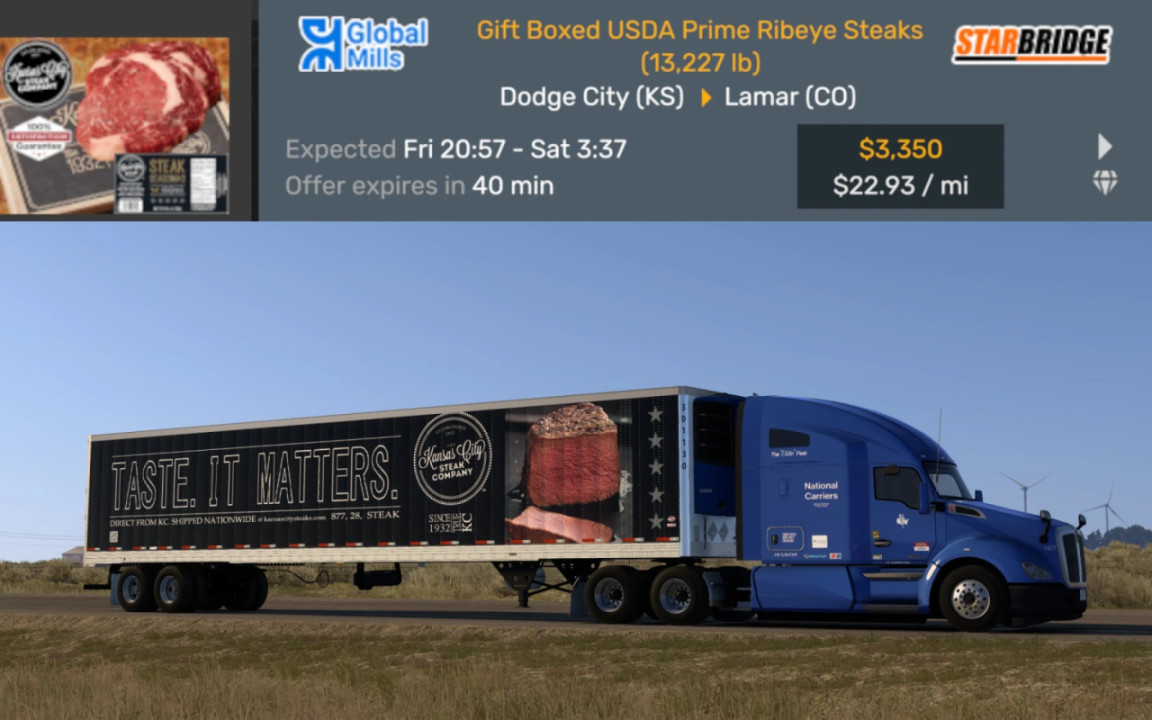 National Beef Cargo Pack