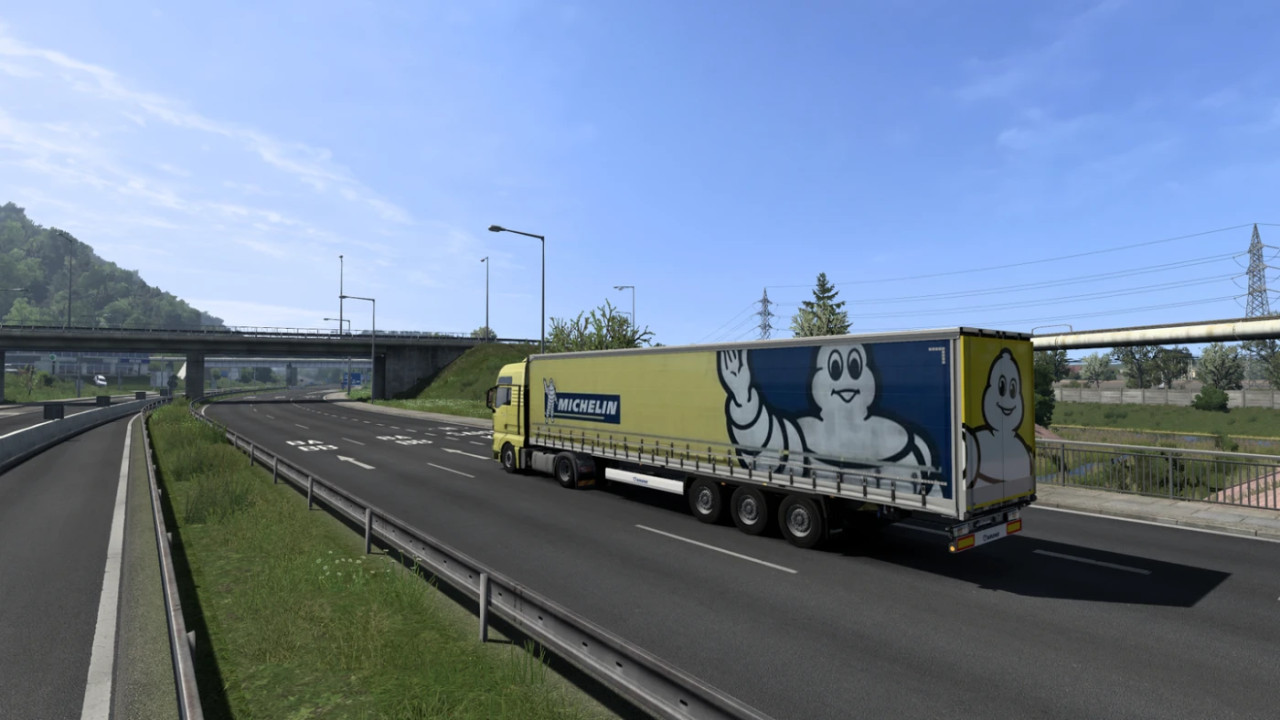 Michelin Krone Profiliner Trailer Skin