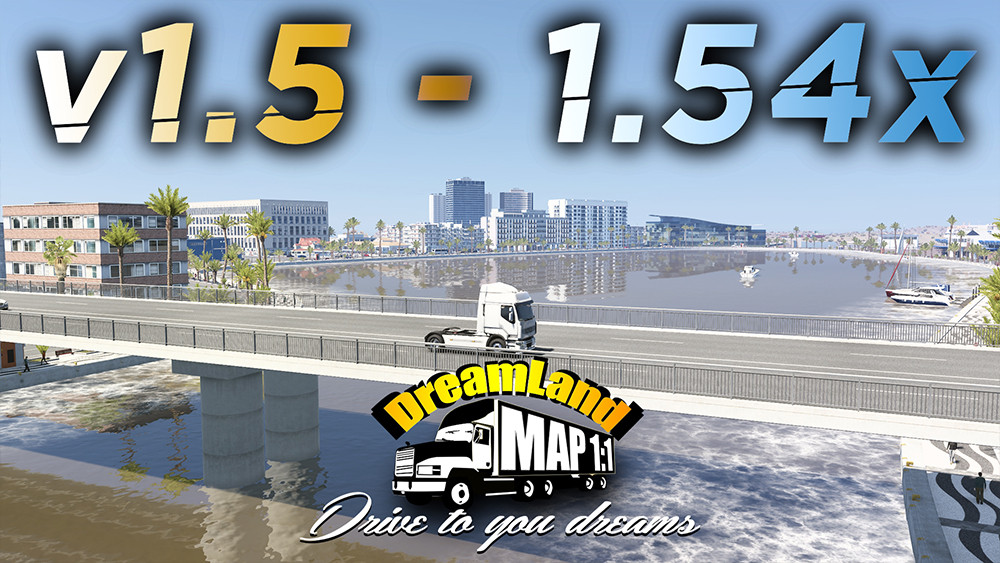 DreamLand Map 1:1 Scale