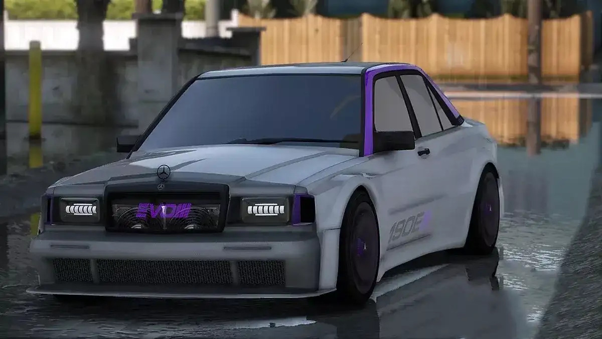 Mercedes-Benz AMG 190E EVO 3 Retro