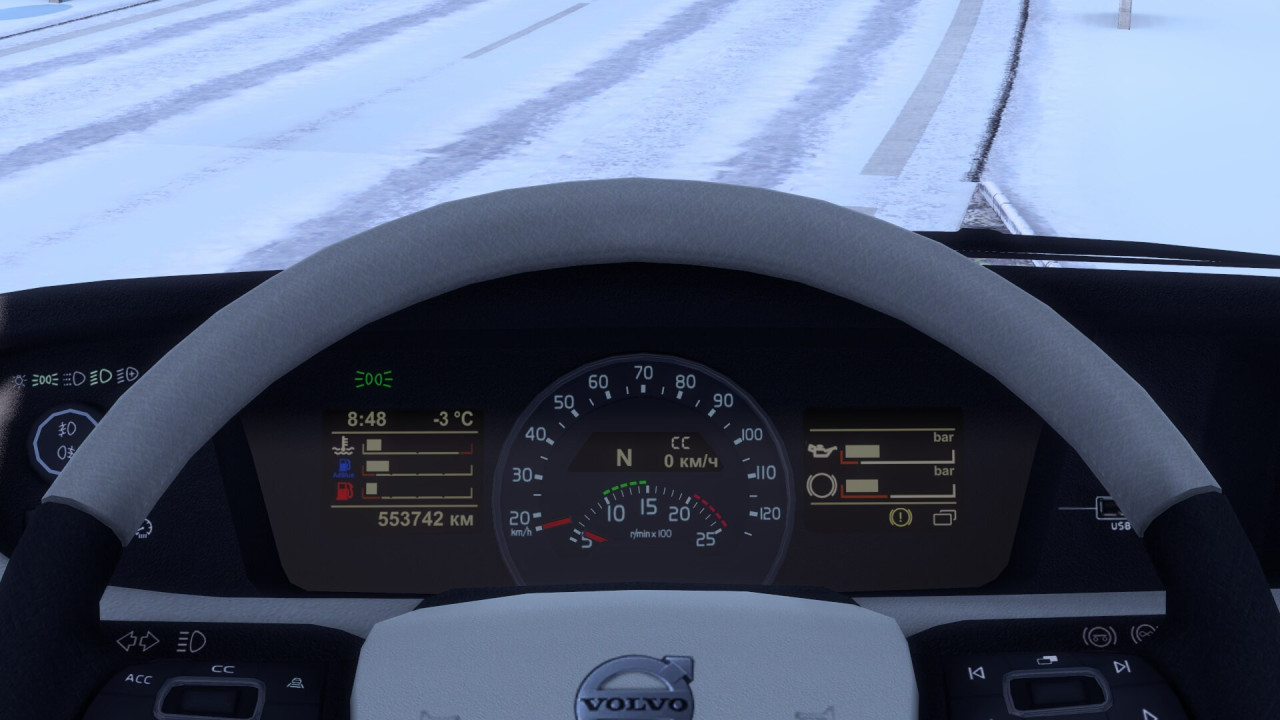 Volvo FH4 Improved Dashboard