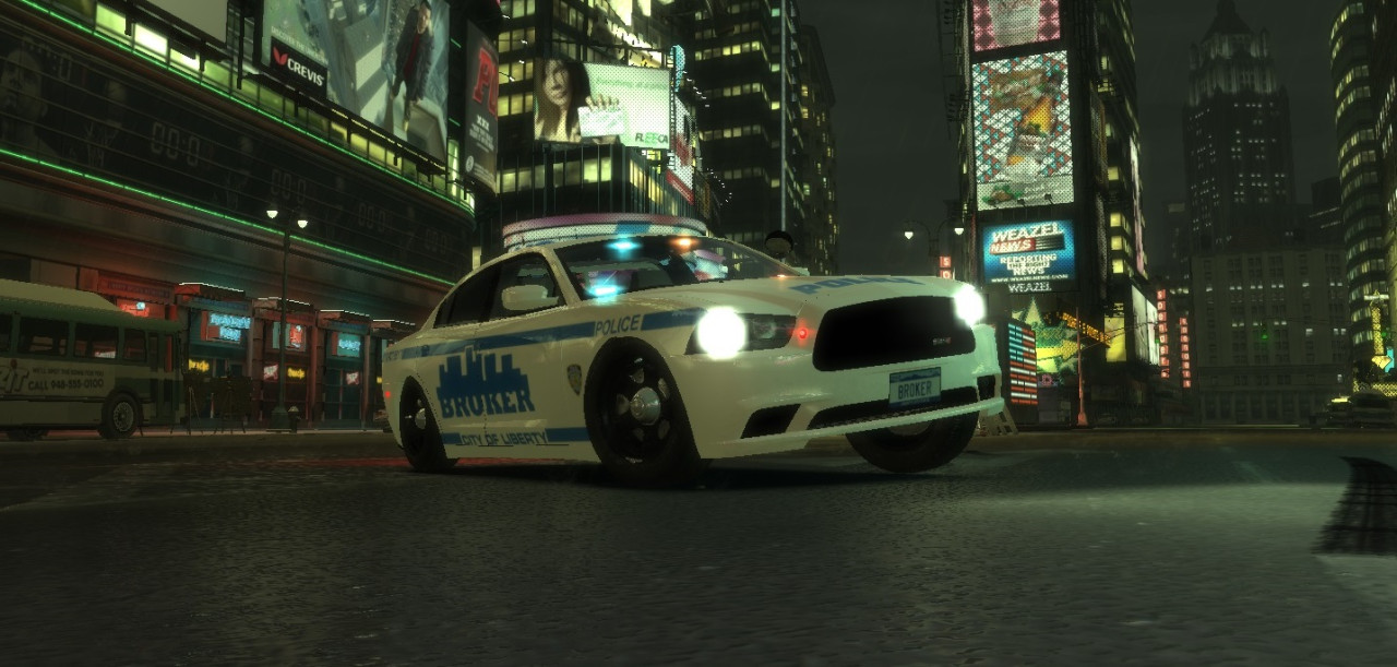 Broker Police Slicktop Charger [ELS]