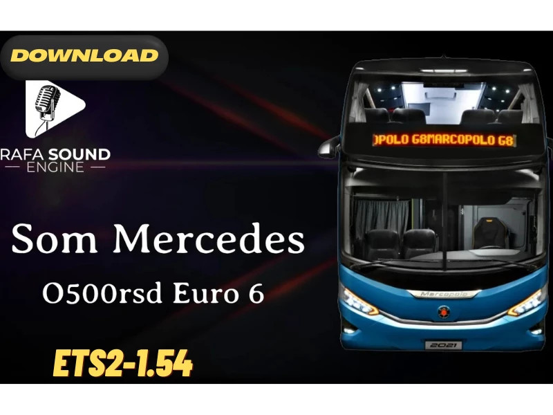 MERCEDES O500RSD EURO 6 SOUND
