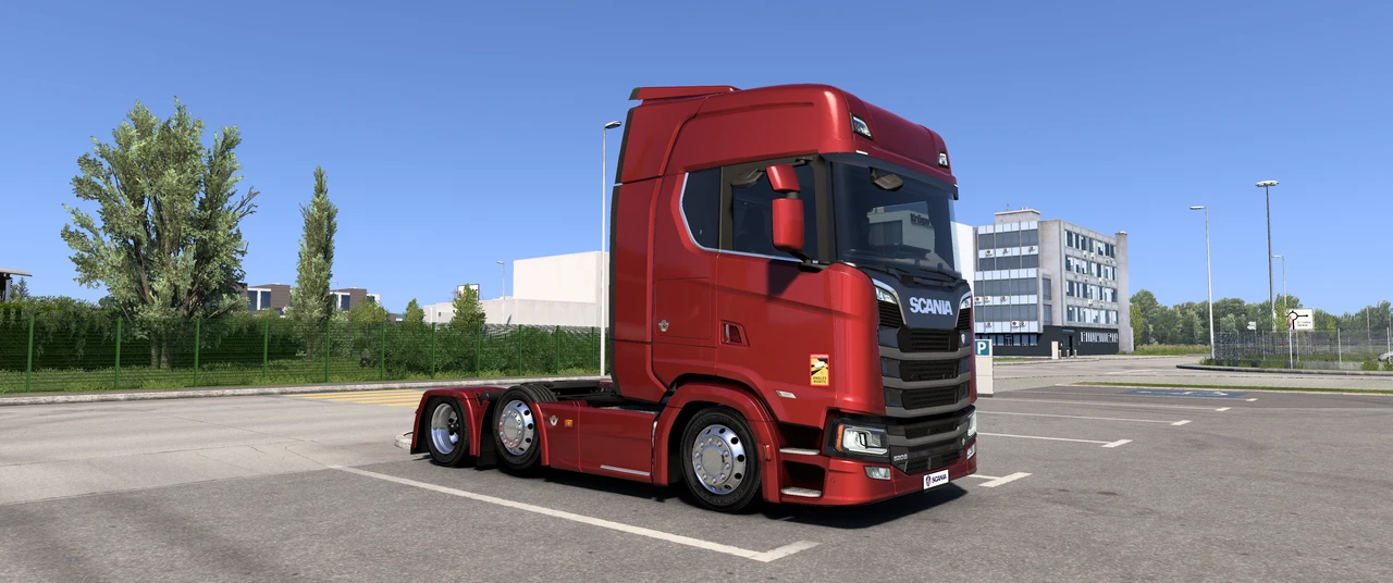 Low deck chassis addon for Eugene Scania NG by Sogard3 v1.7 Fix (1.54)