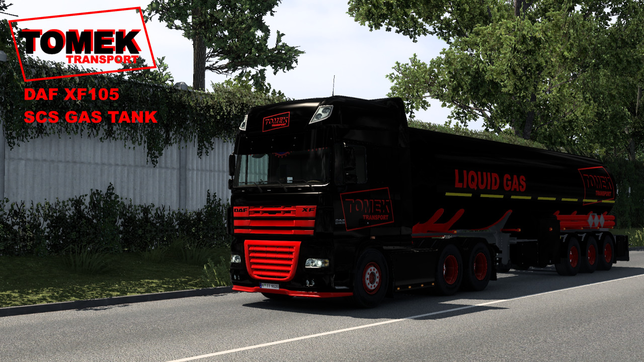 TOMAK TRANSPORT - truck + trailer