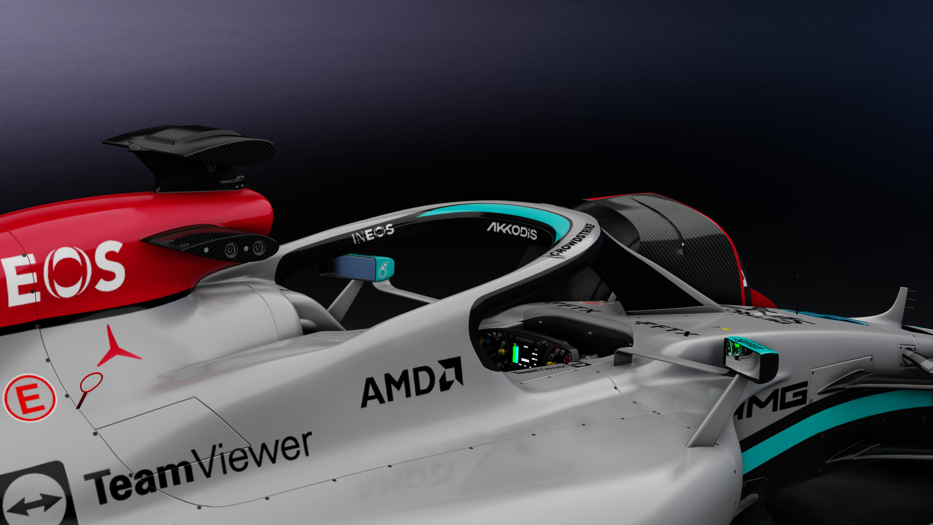 RSS Formula Hybrid X Evo Mercedes W13 Livery image 4