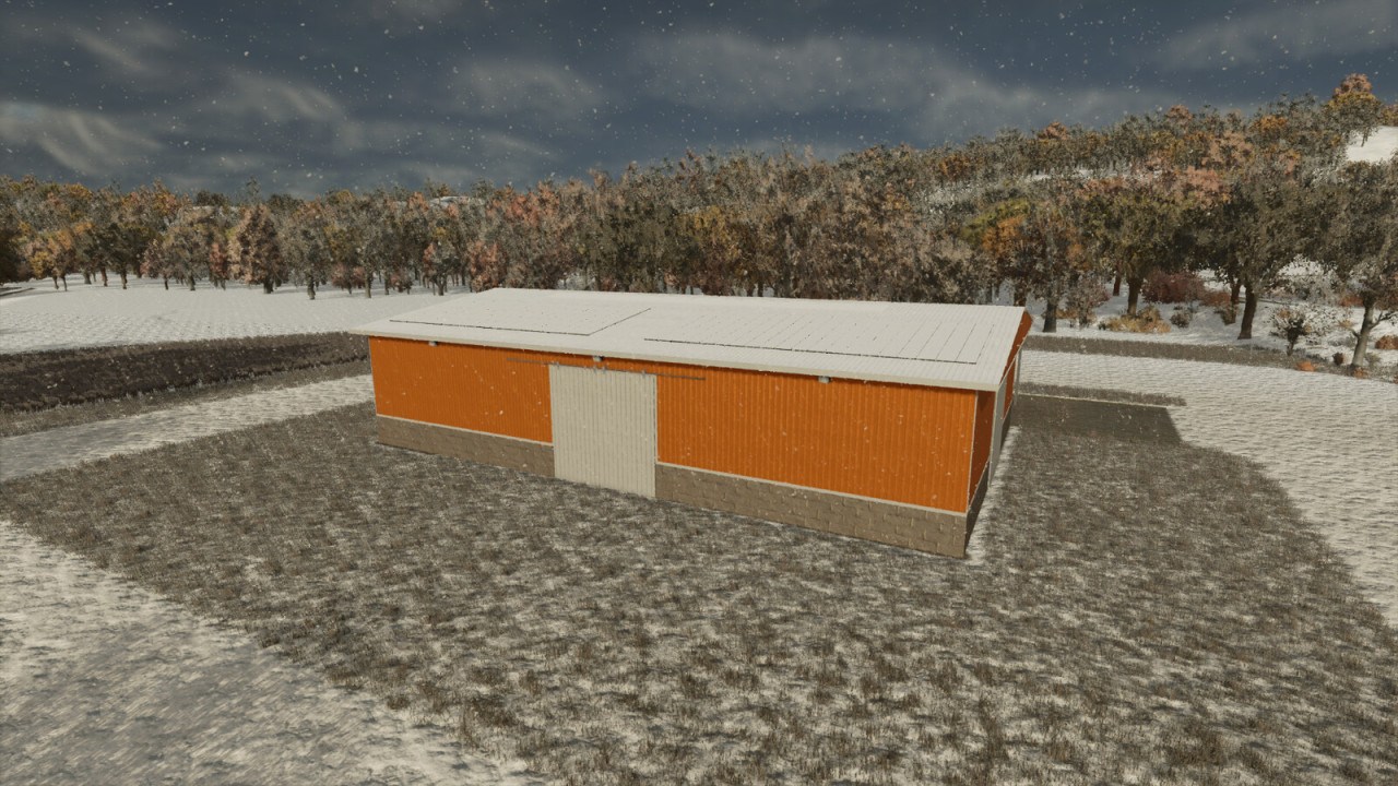 Large Machine And Implement Shed