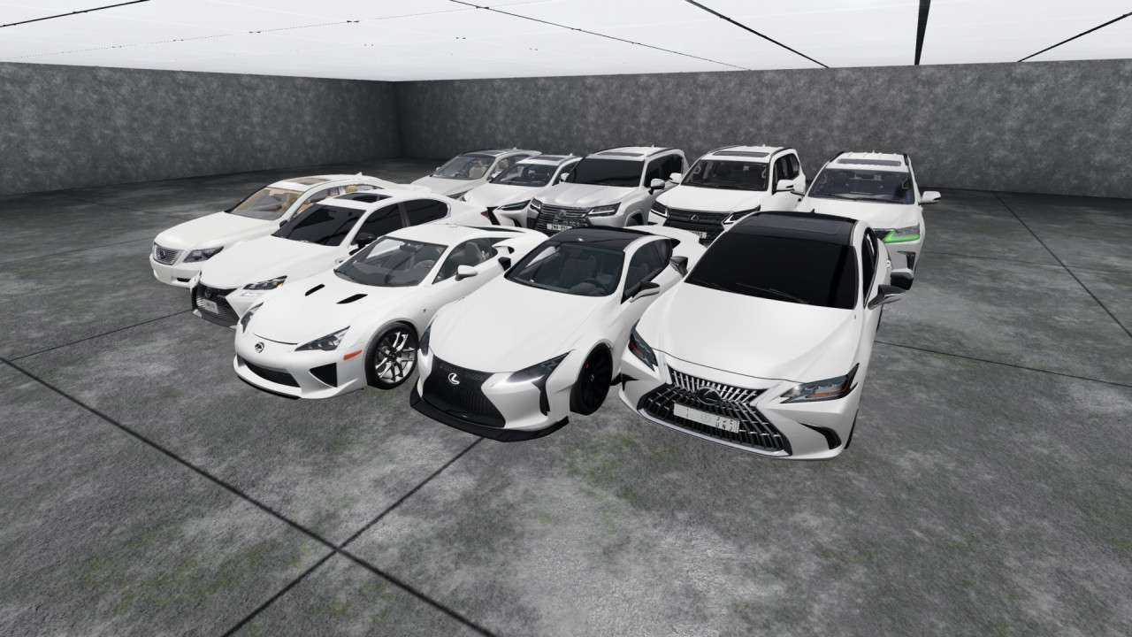 High Quality Lexus Vehicle Pack!