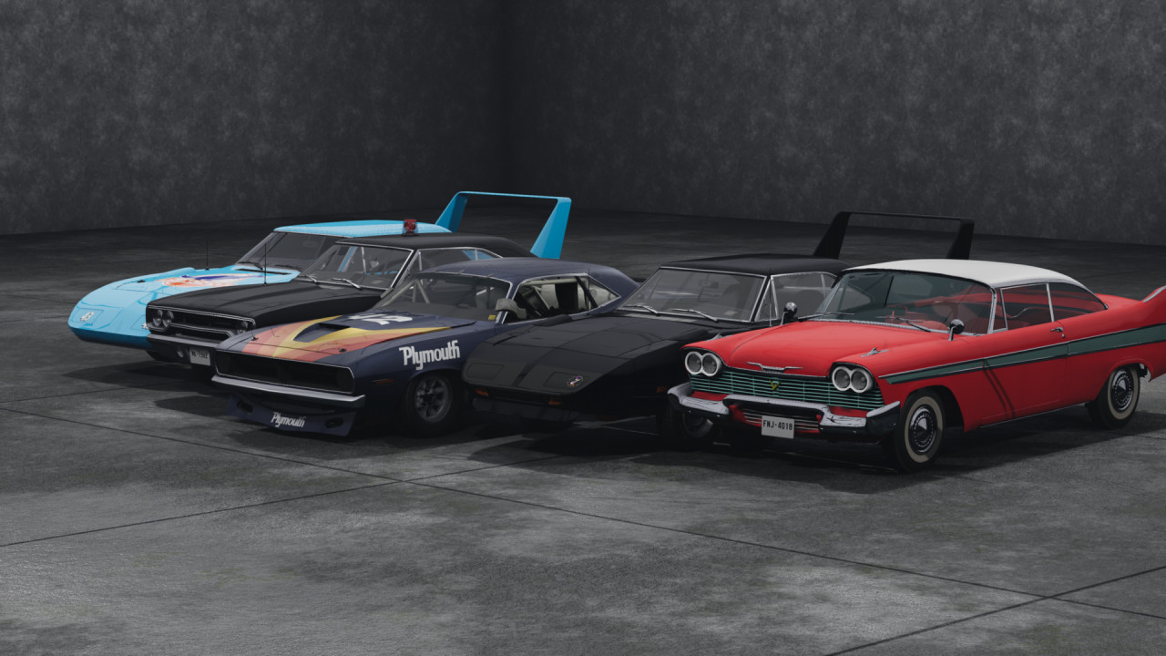 High Quality Plymouth Vehicle Pack!