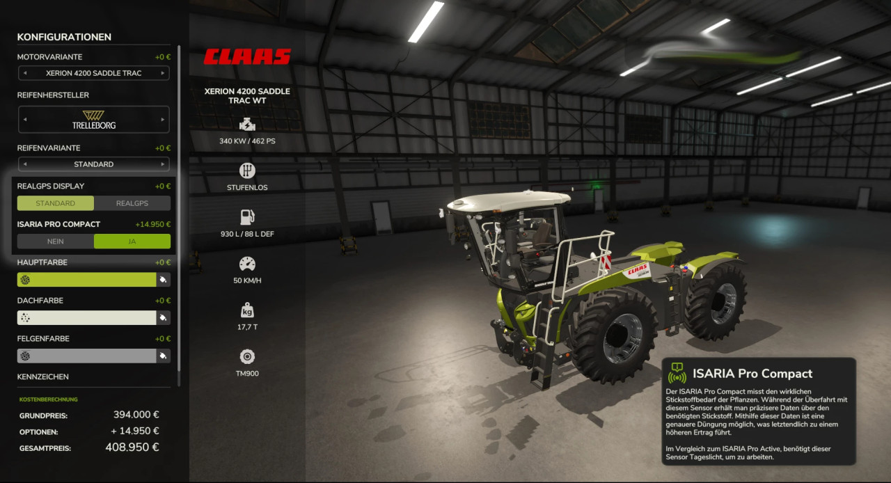 CLAAS SADDLE TRAC Pack Xerion4200 WobbyTec