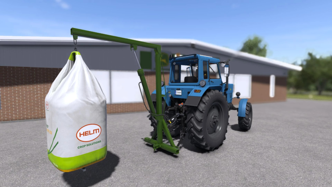 Selfmade big bags loader