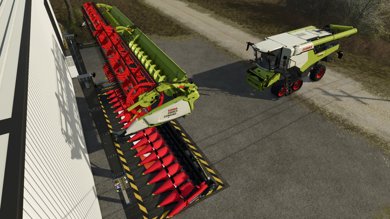 FS25 Lizard Hydra-Glide Header Rack