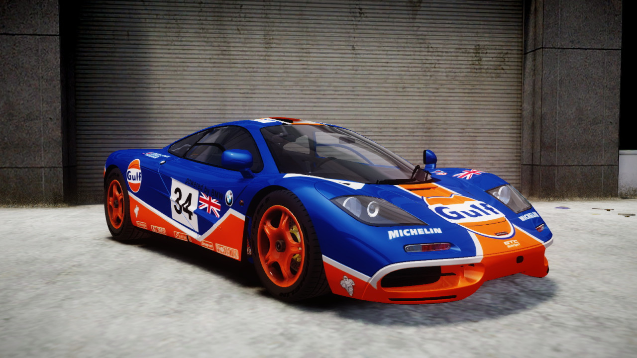 1993 Mclaren F1 "Gulf #34" Paintjob