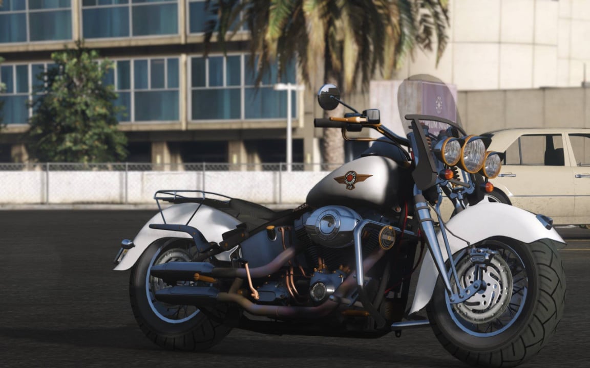 Harley Davidson Fat Boy Lo Vintage
