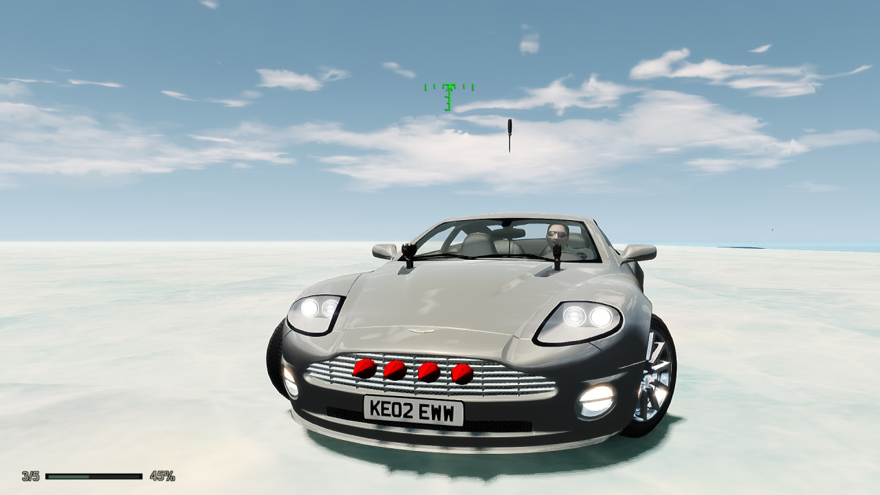 007 Die Another Day Movie Car Mod 2001 Aston Martin Vanquish