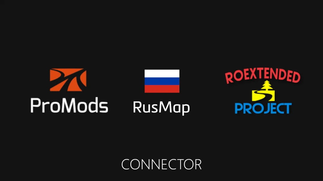 ProMods RusMap Roextended Connector (ProMods priority version)