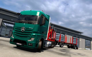 Mercedes Actros MP4 Timber chassis v1.1 thumbnail 8