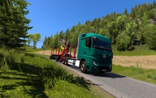Mercedes Actros MP4 Timber chassis v1.1 thumbnail 9