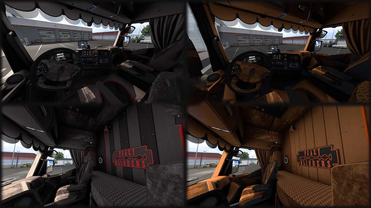 Renault T-Range Peaky Interior Pack v1.0