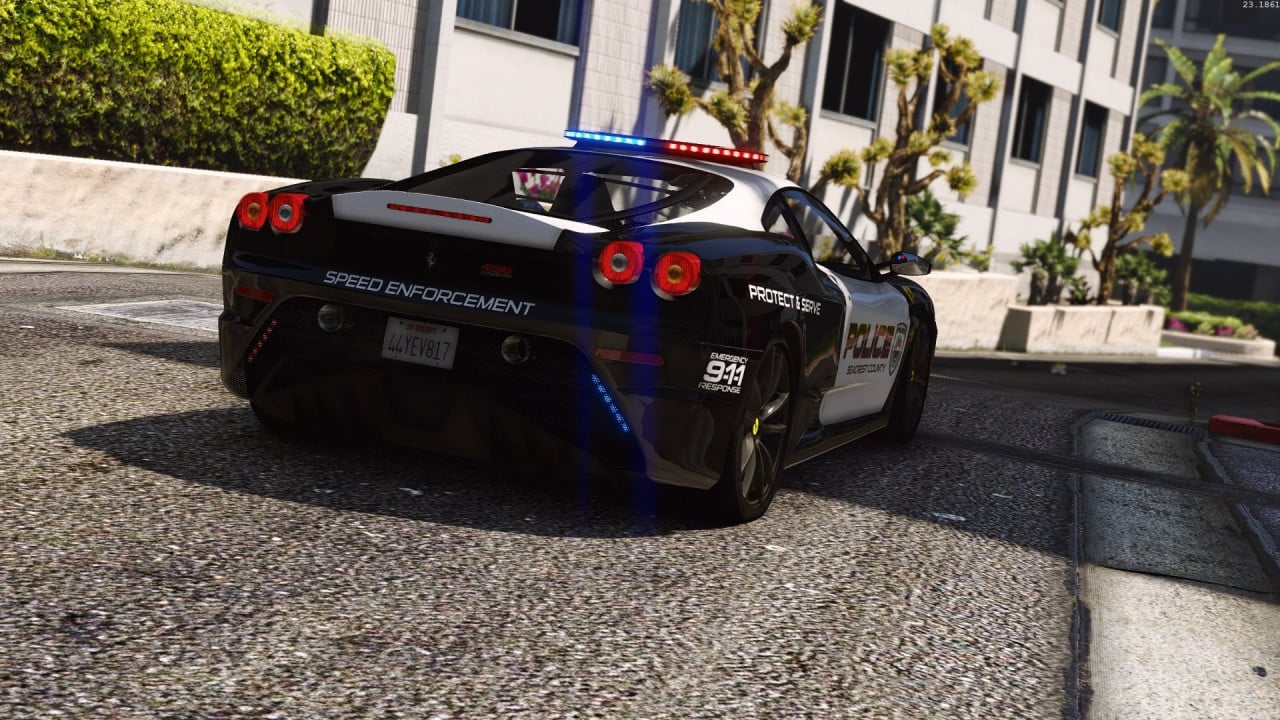 Ferrari F430 Scuderia | Hot Pursuit Police
