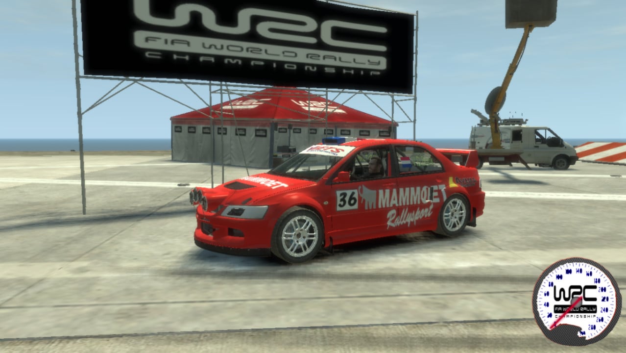 VD Brink Mitsubishi Lancer EVO IX Rally Team Livery