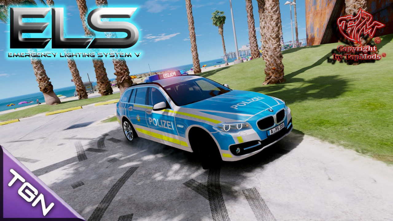 BMW 530D Polizei  Bayern