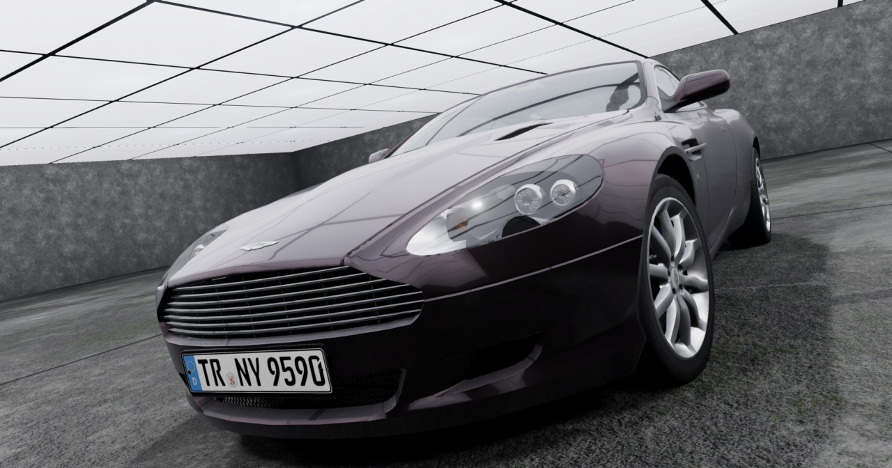 2004-2008 Aston Martin DB9 BeamNG Mod