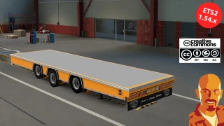 LUPAL BDF FLATBED TRAILER v5.0 thumbnail 4