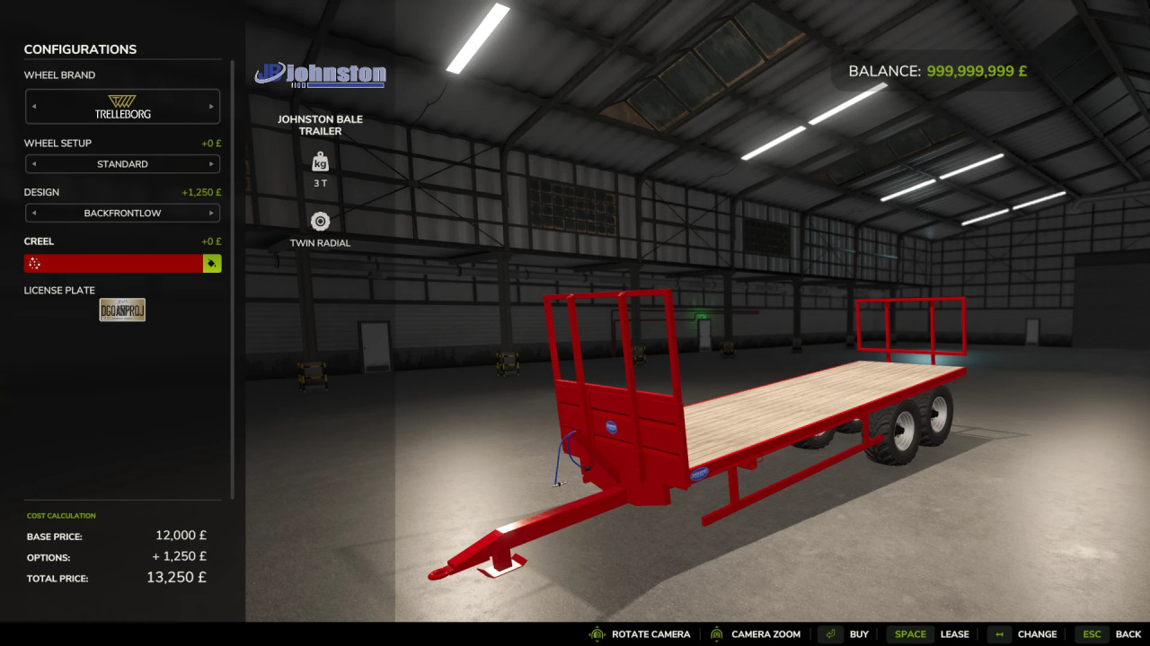 Johnston BaleTrailer